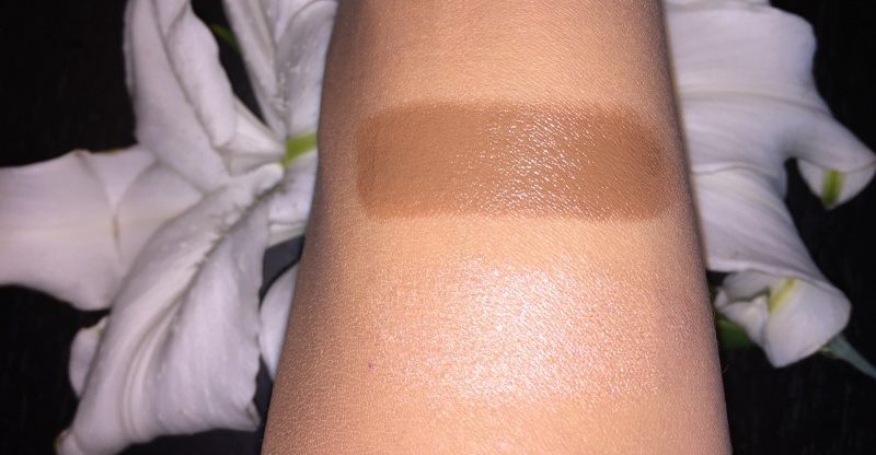 Contouring Swatch Dior Duo Stick Scolpente Ombra e Luce 002 al flash