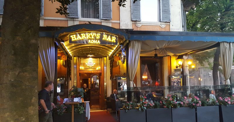 Harrys Bar Roma Via Veneto Viaggio a Roma mikiletsgo.com