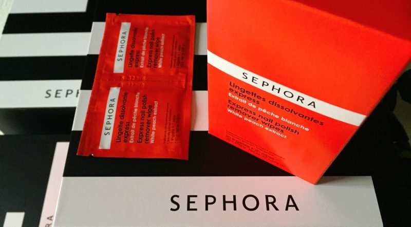 Prodotti Sephora Low Cost i miei preferiti e quelli che ricompro sempre Salviettine Levasmalto Express