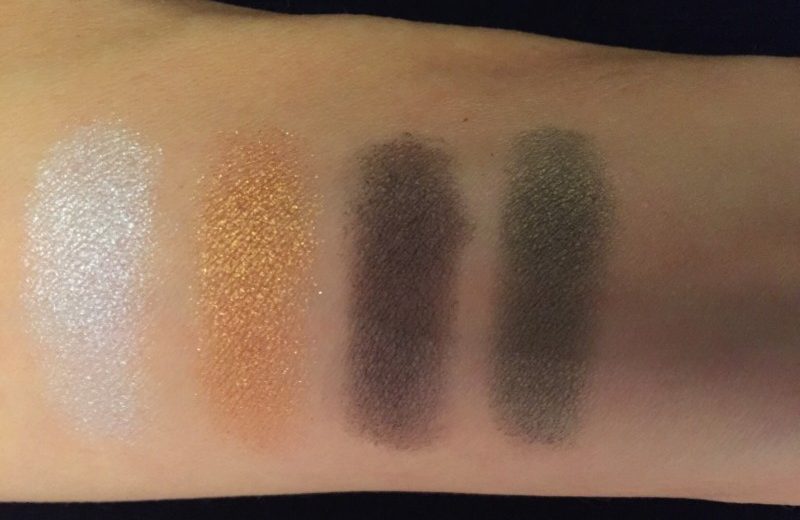 Nuova Palette Ombretti Dolce&Gabbana Enchanting Fall Swatches colori alla luce naturale