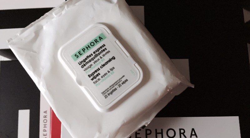 Prodotti Sephora Low Cost i miei preferiti e quelli che ricompro sempre Sephora-Salviettine Struccanti Express Viso Occhi Labbra 10 pezzi 