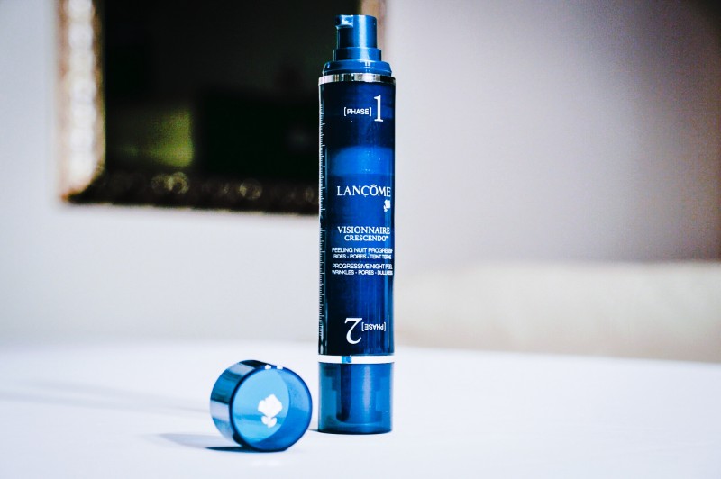 Lancome Visionnaire Crescendo. Il Nuovo Peeling Notte Progressivo che Rinnova Totalmente la Pelle