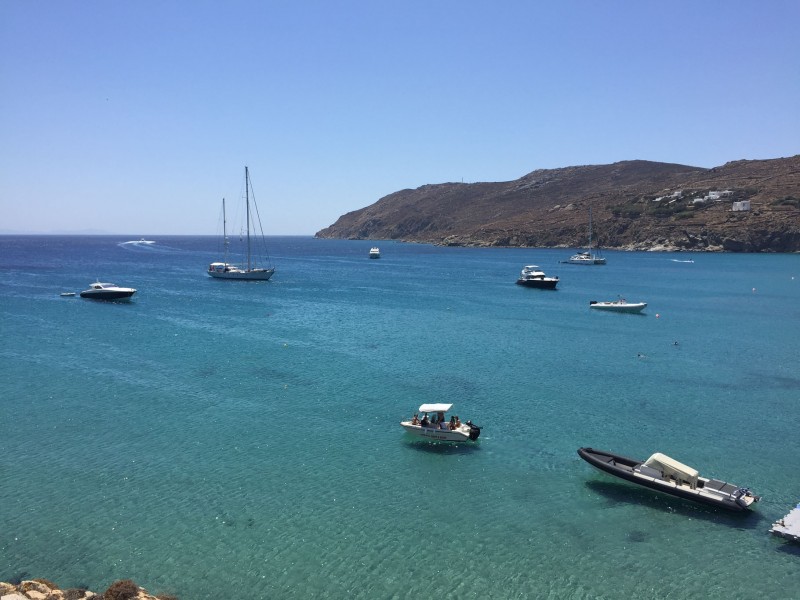 Le Mie Vacanze a Mykonos ! L'Isola del Vento nel Blu dell'Egeo