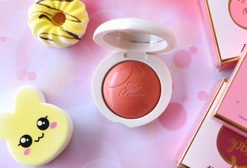 Too Faced Peach My Cheeks Blush e Bronzer: Cremose Golosità Make-Up