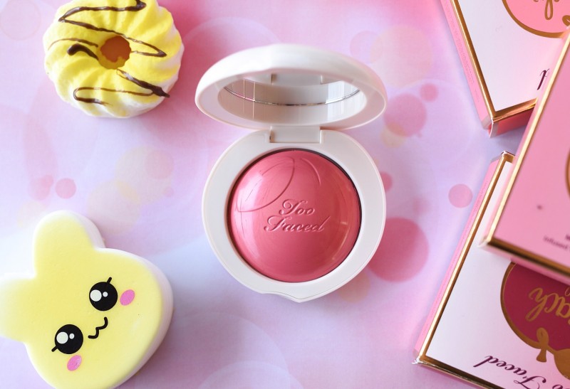 Too Faced Peach My Cheeks Blush e Bronzer: Cremose Golosità Make-Up