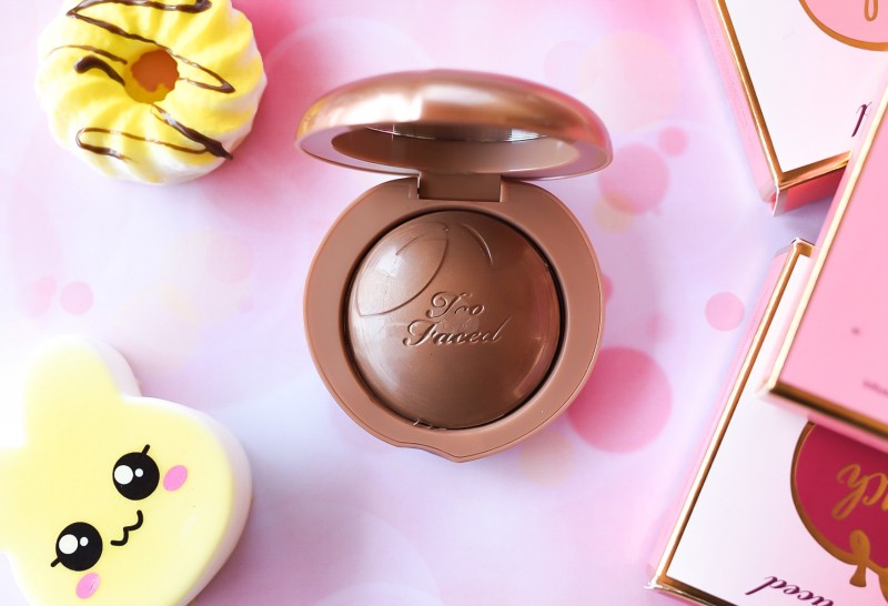 Too Faced Peach My Cheeks Blush e Bronzer: Cremose Golosità Make-Up