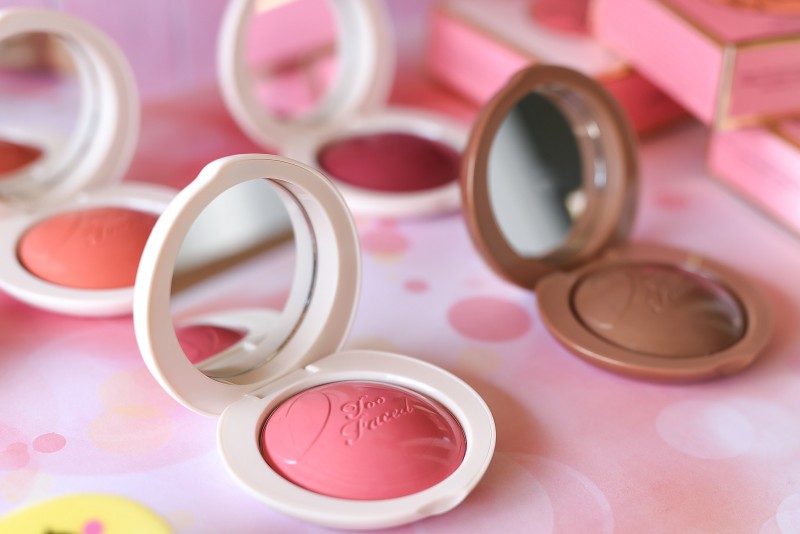 Too Faced Peach My Cheeks Blush e Bronzer: Cremose Golosità Make-Up