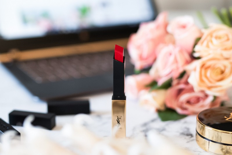 Rossetti Yves Saint Laurent Rouge Pur Couture Matte Lipstick The Slim