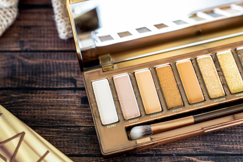 Palette Ombretti Urban Decay Naked Honey e il Makeup Oro delle Feste